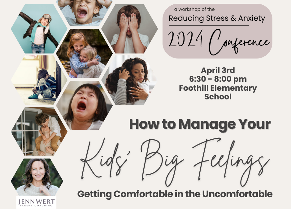 How to Manage Your Kids’ Big Feelings / Cómo Manejar las Emociones Intensas de Sus Hijos