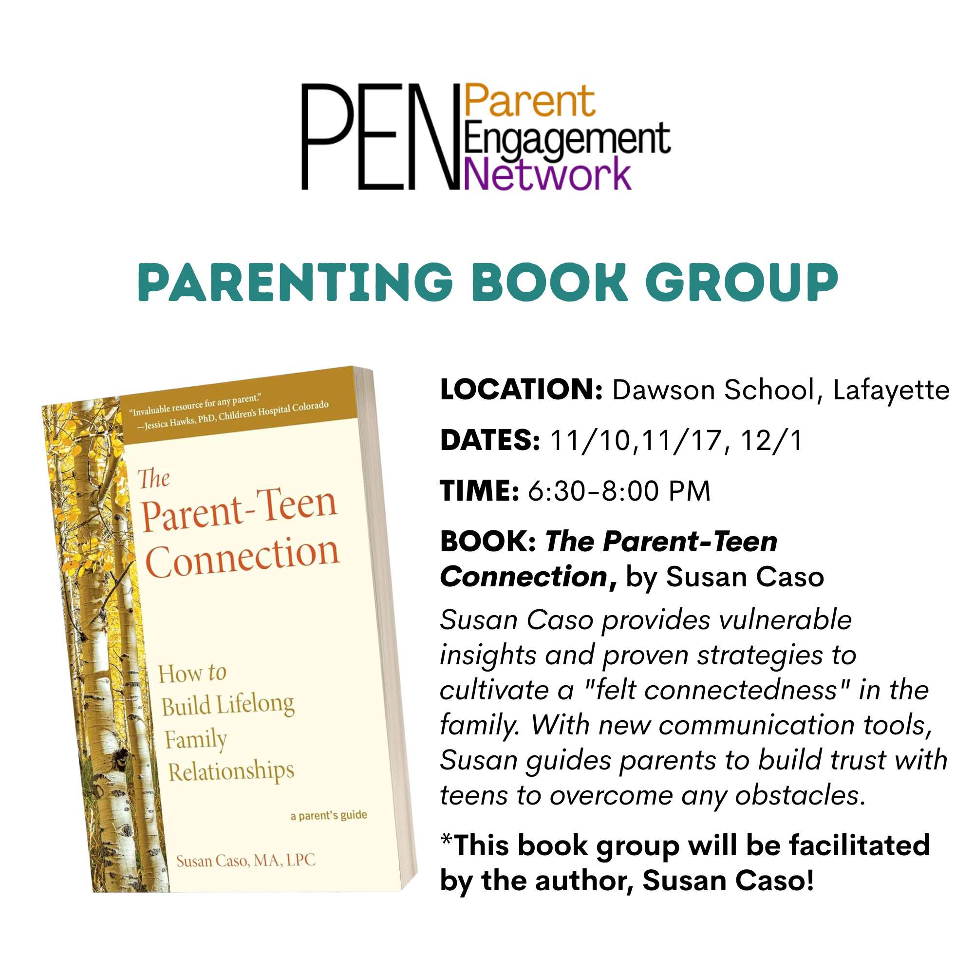 The Parent-Teen Connection - Dawson